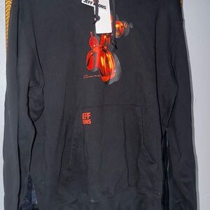 Jeff Koons Black Graphic Hoodie